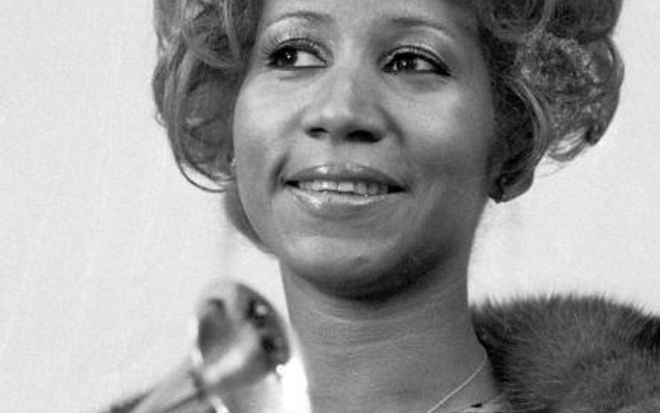 Aretha Franklin z nagrodą Grammy, 1972 r.