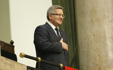 Były prezydent Bronisław Komorowski