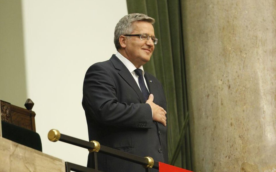 Były prezydent Bronisław Komorowski