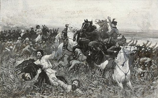 Bitwa pod Beresteczkiem (lipiec 1651 r.), ilustracja do Sienkiewiczowskiego „Ogniem i mieczem”