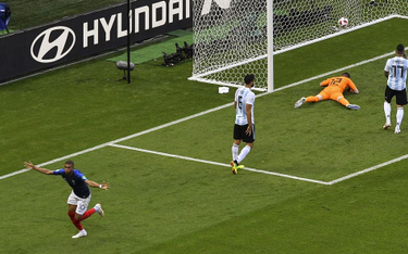 Francja-Argentyna 4:3: Mbappe przypomniał Pelego