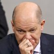 Olaf Scholz podczas posiedzenia Bundestagu