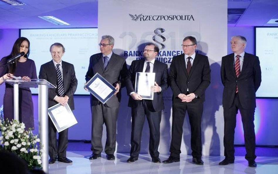 Ewa Usowicz (wicenaczelna "Rz"), prof. Stanisław Sołtysiński (Sołtysiński Kawecki & Szlęzak), Krzysz