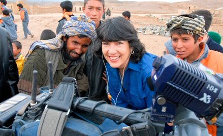 Christiane Amanpour od 40 lat jest zagraniczną reporterką CNN.