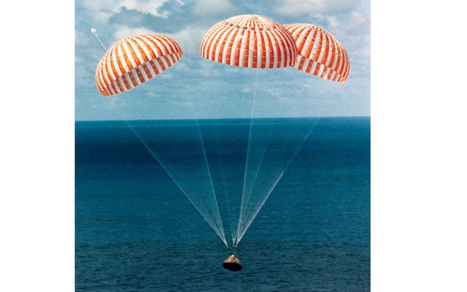 9 lutego 1971 moduł dowodzenia wodował na Pacyfiku