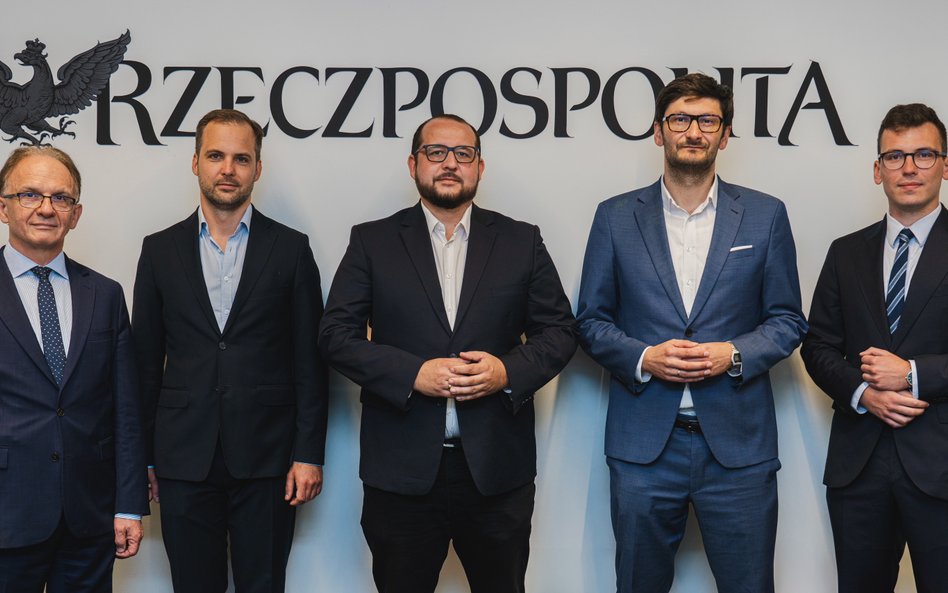 Uczestnicy debaty „Sięgnąć po nieosiągalne. W jaki sposób ekosystem innowacyjnych spółek może pobudz