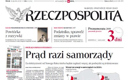 „Rzeczpospolita” z nową szatą graficzną