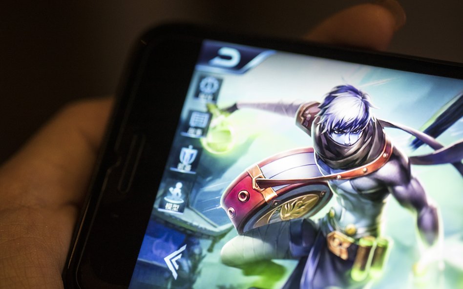 Gra Honour of Kings stworzona przez Tencent na urządzenia mobilne