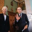 Christine Lagarde, prezes Europejskiego Banku Centralnego, oraz Mark Carney, gubernator Banku Anglii