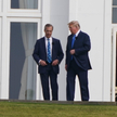 Spotkanie Nigela Farage'a z Donaldem Trumpem w Wielkiej Brytanii w maju ub.r.