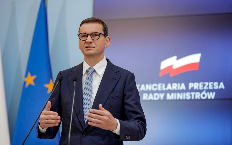 Premier Mateusz Morawiecki