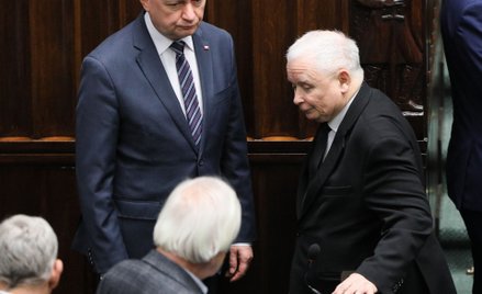 Jarosław Kaczyński w Sejmie