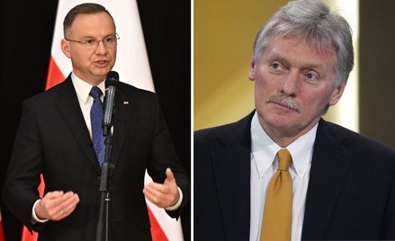 Andrzej Duda i Dmitrij Pieskow