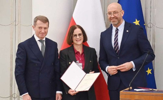 Ministrowie wręczyli Magdalenie Krucz akt powołania na prezesa POT w niecodziennych okolicznościach
