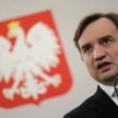 Minister sprawiedliwości, prokurator generalny Zbigniew Ziobro podczas konferencji prasowej w Minist