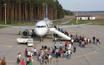 Rekordowy lipiec lotniska w Babimoście