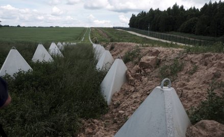 Zapory przeciwczołgowe wzdłuż Bałtyckiej Linii Obrony