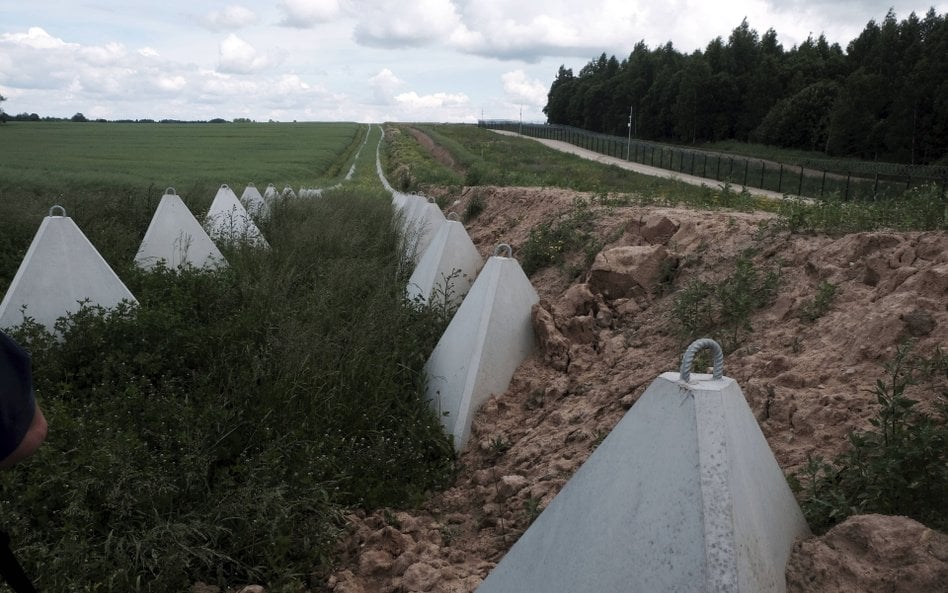 Zapory przeciwczołgowe wzdłuż Bałtyckiej Linii Obrony
