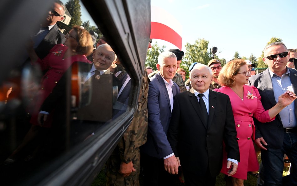 Jarosław Kaczyński w Zawichoście