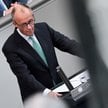 Kanclerz Niemiec Friedrich Merz przemawiający w Bundestagu