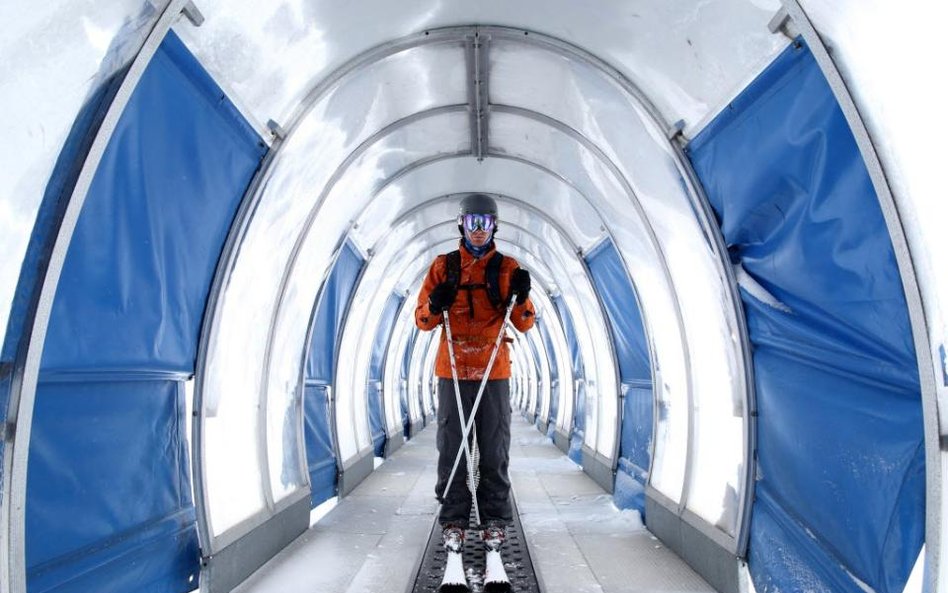 Po feriach został gips