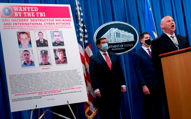 Departament Sprawiedliwości USA oskarżył sześciu funkcjonariuszy rosyjskiego wywiadu (GRU) o udział 
