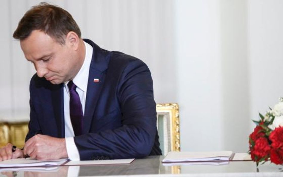 Prezydent Andrzej Duda