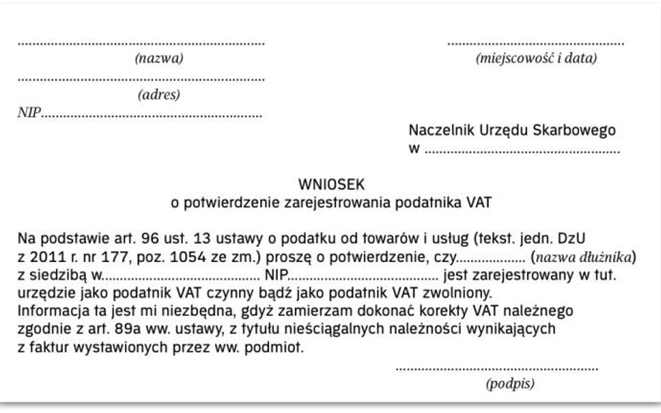 Ulga na złe długi: Wierzyciel i dłużnik muszą spełniać warunki