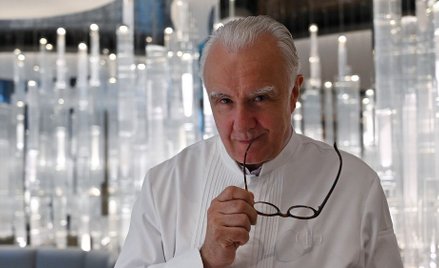 Alain Ducasse w jednej ze swoich restauracji