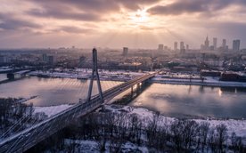 Nadchodzi chłodny weekend w stolicy. Będzie padał śnieg