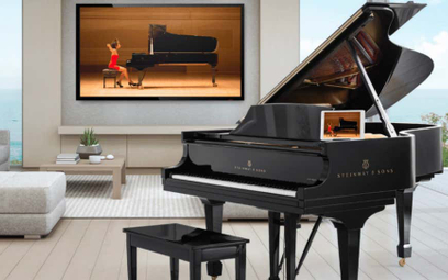 Fortepiany z serii Spirio pozwalają pianistom grać zdanie na instrumentów tej marki.