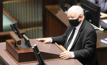 Prezes PiS, wicepremier Jarosław Kaczyński