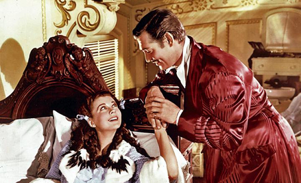 Aktorzy Vivien Leigh i Clark Gable jako para kochanków wszech czasów