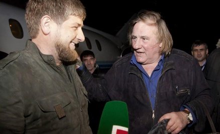 Gerard Depardieu spotkał się z Ramzanem Kadyrowem