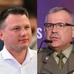 Sławomir Mentzen i gen. Wiesław Kukuła