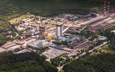 ZG Rudna, jedna z trzech kopalni KGHM w Polsce. To stąd firma będzie mieć dostęp do najnowszego złoż