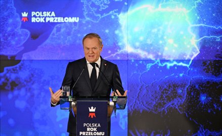 Premier Donald Tusk na konferencji „Polska. Rok przełomu”