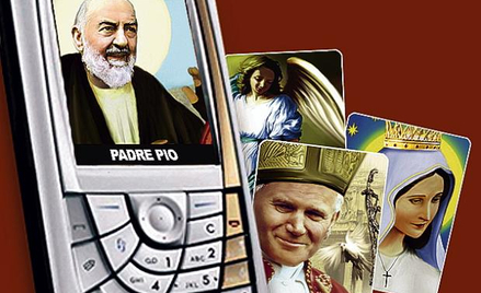 Święty z telefonu