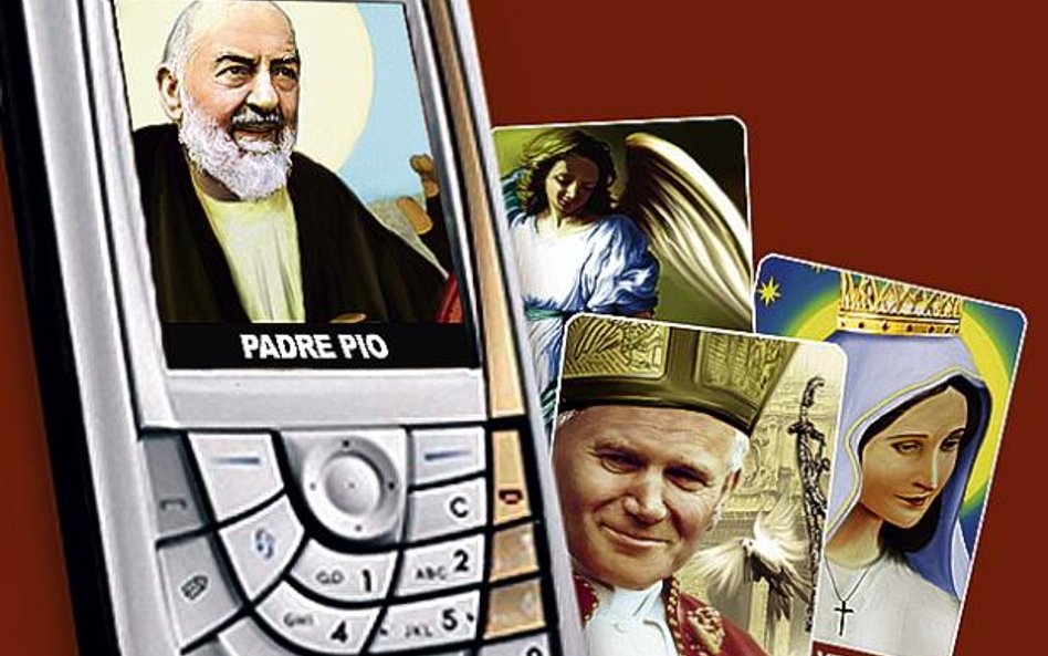 Święty z telefonu