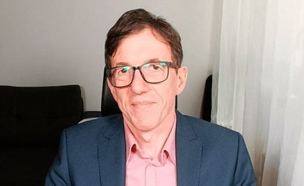 Gościem Przemysława Tychmanowicza w Parkiet TV był Marek Rogalski, analityk DM BOŚ. Fot. mat. prasow