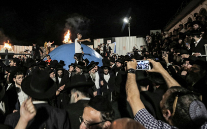 Tragedia w Izraelu: Ludzie tratowali się w czasie święta