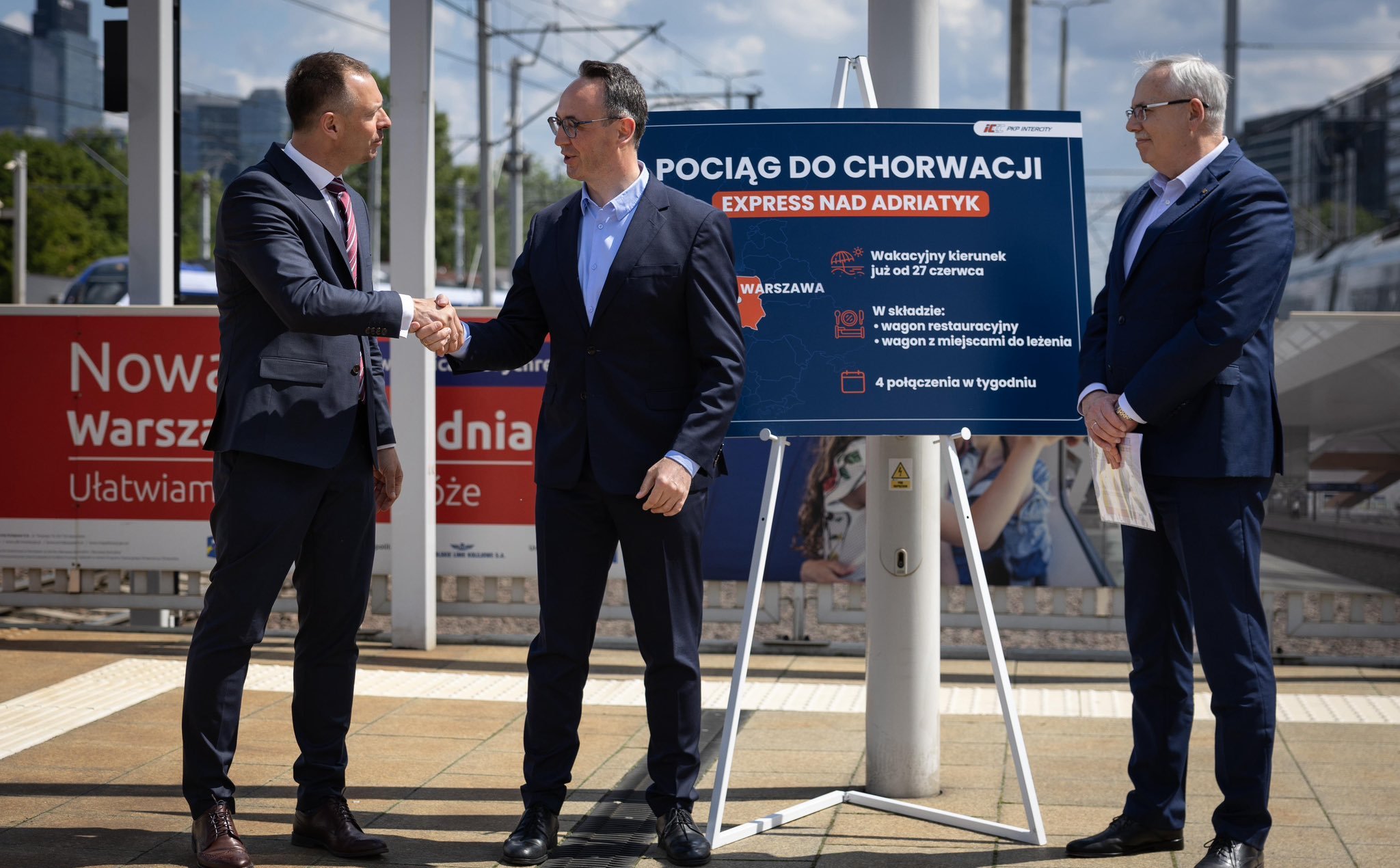 Pociągiem na wakacje w Chorwacji. "Obiad w Warszawie, śniadanie nad Adriatykiem"