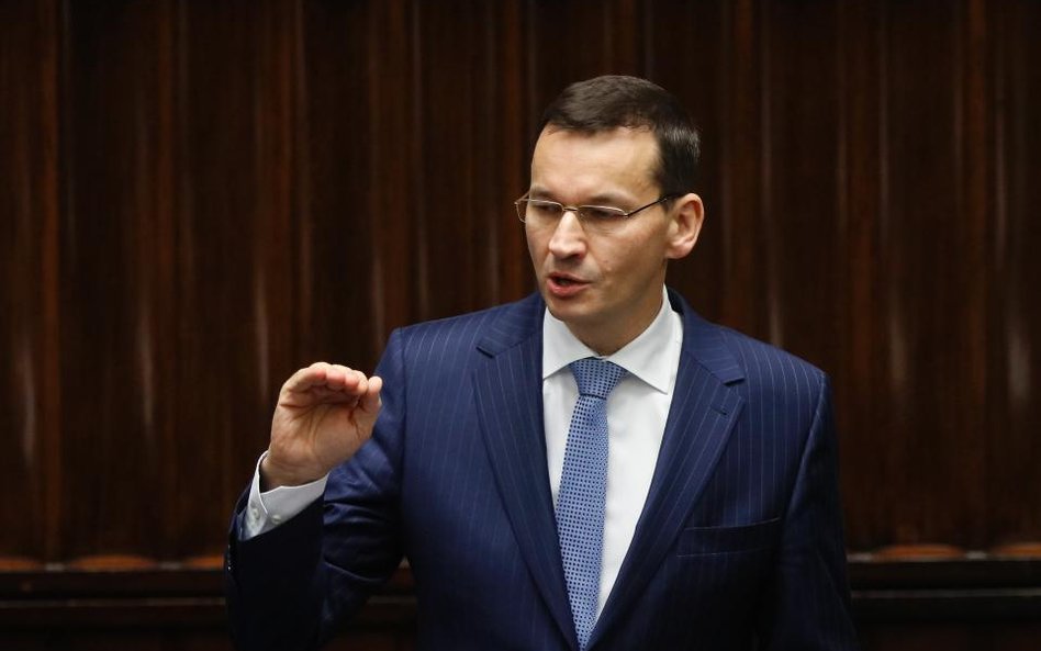 Morawiecki w expose: Zmieńmy konstytucję, by zagwarantować prywatność PPK i IKE