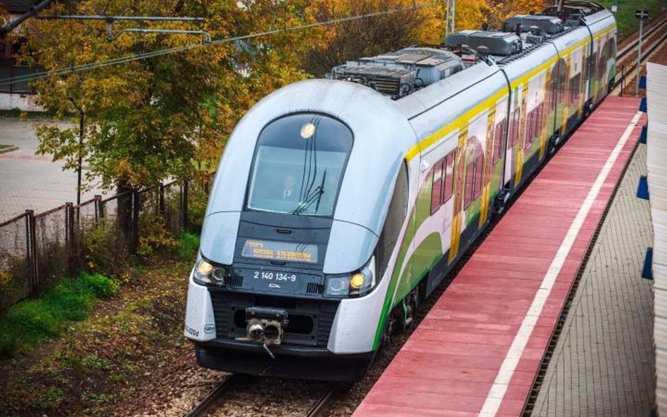 Koleje Mazowieckie pod względem posiadanego taboru są najnowocześniejszym regionalnym pasażerskim pr