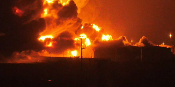 Izrael zaatakował cele w Jemenie. Płoną zbiorniki z ropą