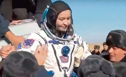 Aktorka Julia Peresild powróciła w niedzielę. Gra w pierwszym kręconym w kosmosie filmie pełnometraż