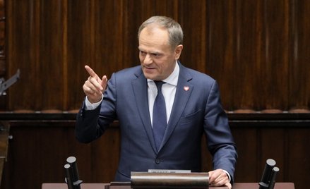 Przewodniczący PO Donald Tusk