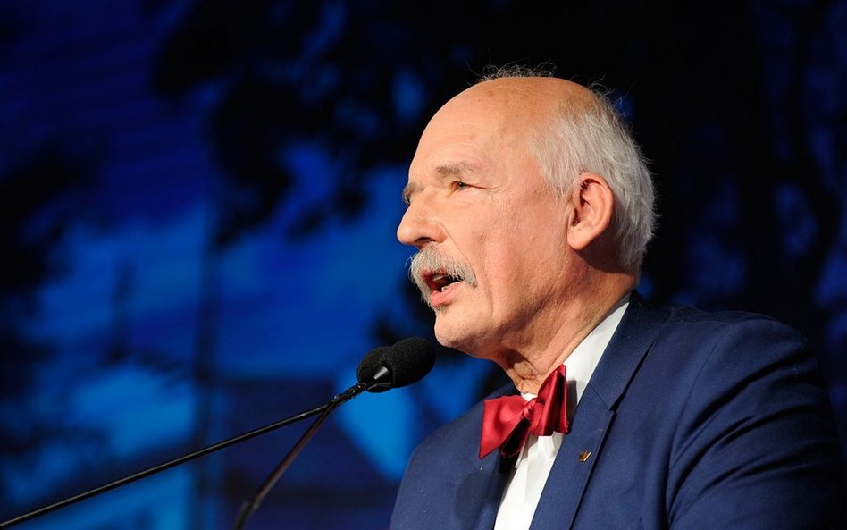 Korwin-Mikke: Mam nadzieję, że wojsko wyjdzie na ulice