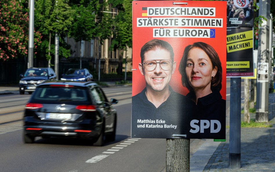 Europarlamentarzysta Matthias Ecke został pobity podczas wieszania własnych plakatów