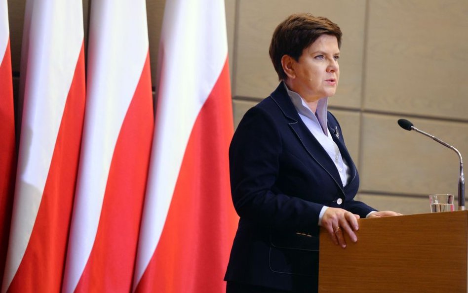 Premier Beata Szydło